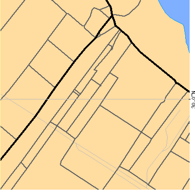 Zip code 70066 close-up map