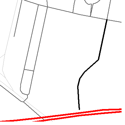 Zip code 70540 close-up map
