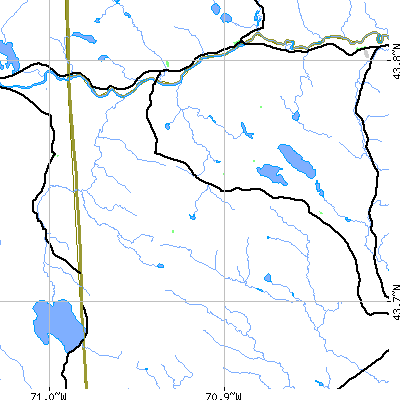 Zip code 04047 close-up map