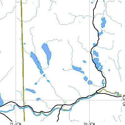 Zip code 04068 close-up map