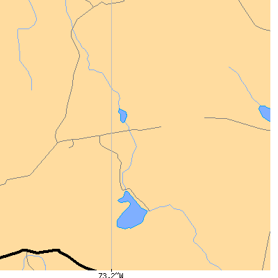 Zip code 01244 close-up map