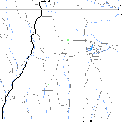 Zip code 01346 close-up map