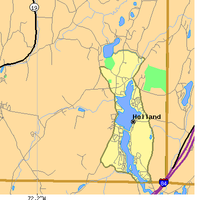 Zip code 01521 close-up map