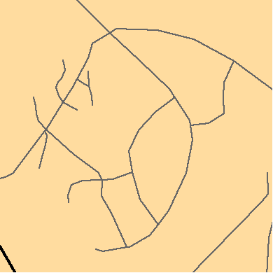 Zip code 01718 close-up map