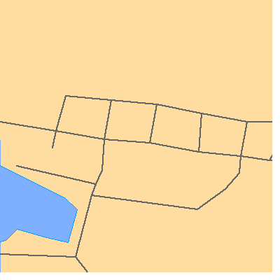 Zip code 49263 close-up map