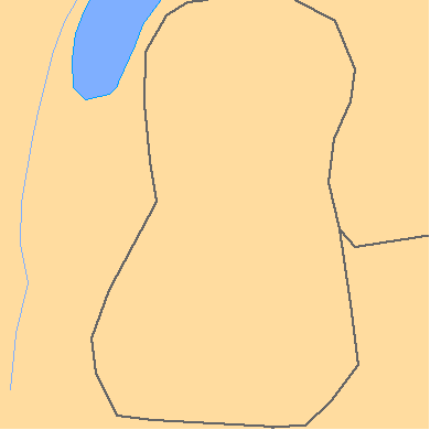 Zip code 39060 close-up map