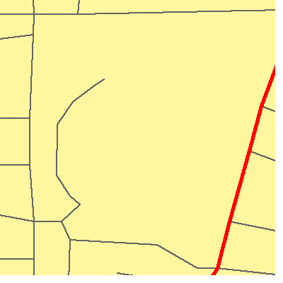 Zip code 39210 close-up map