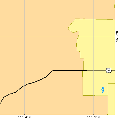 Zip code 89144 close-up map