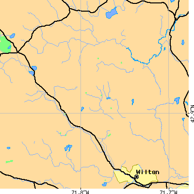 Zip code 03082 close-up map
