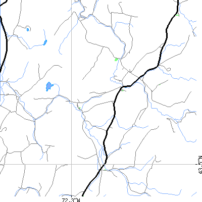 Zip code 03770 close-up map