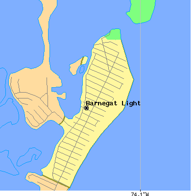 Zip code 08006 close-up map
