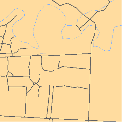 Zip code 08011 close-up map