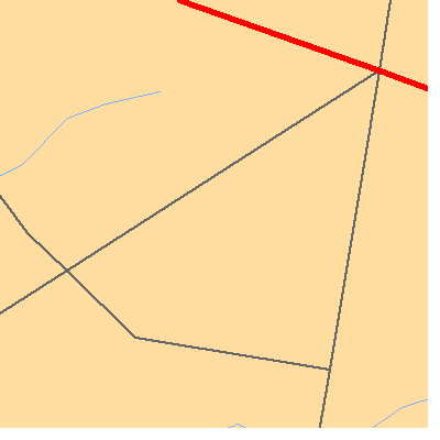 Zip code 08074 close-up map