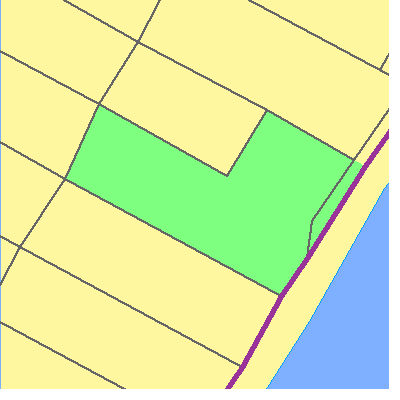 Zip code 10162 close-up map