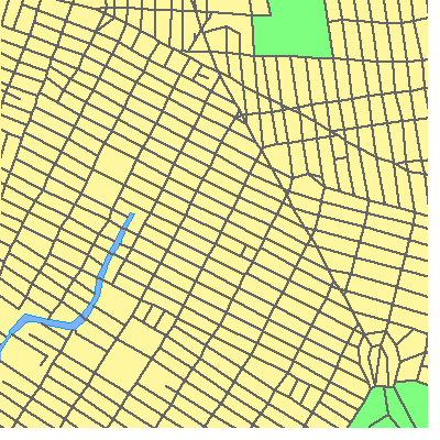 Zip code 11217 close-up map