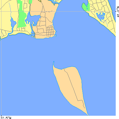 Zip code 11956 close-up map