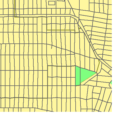 Zip code 90211 close-up map