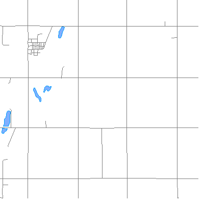 Zip code 73901 close-up map