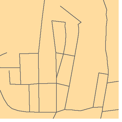 Zip code 15678 close-up map
