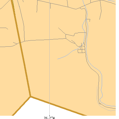 Zip code 18246 close-up map