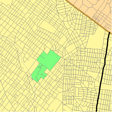 Zip code 19138 close-up map