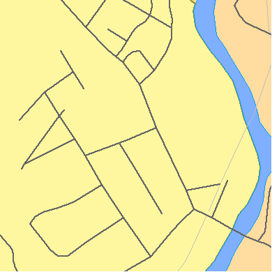Zip code 19478 close-up map