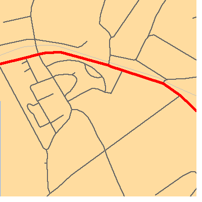 Zip code 29177 close-up map