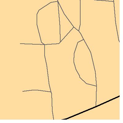 Zip code 29688 close-up map