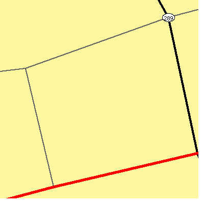 Zip code 75270 close-up map