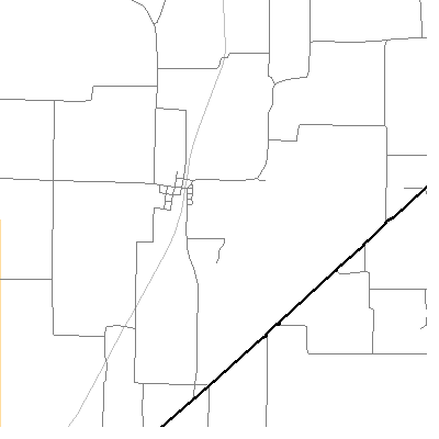 Zip code 75441 close-up map