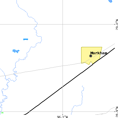 Zip code 77456 close-up map