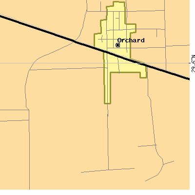 Zip code 77464 close-up map