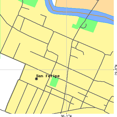 Zip code 77473 close-up map