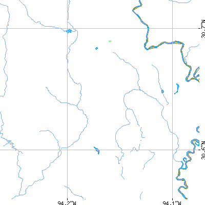 Zip code 77660 close-up map