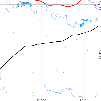 Zip code 78614 close-up map