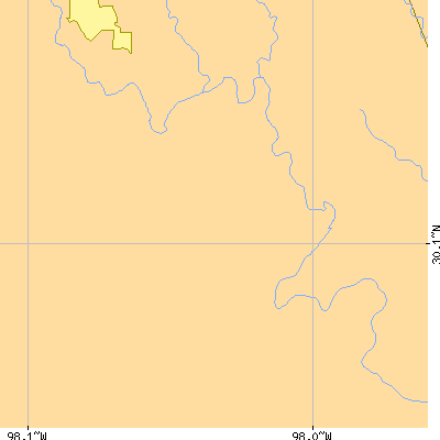Zip code 78619 close-up map