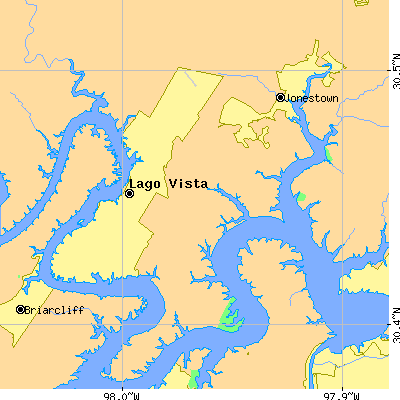 Zip code 78645 close-up map