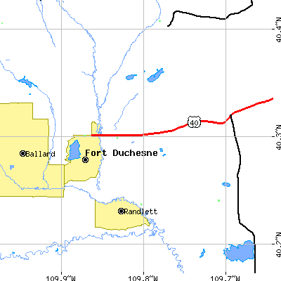 Zip code 84026 close-up map