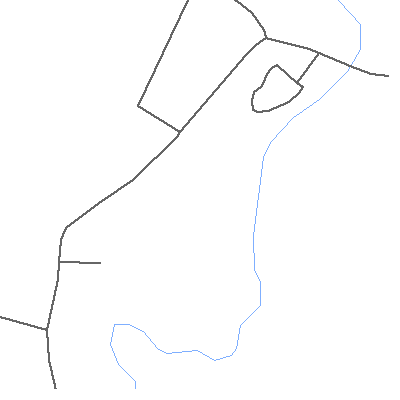 Zip code 23302 close-up map