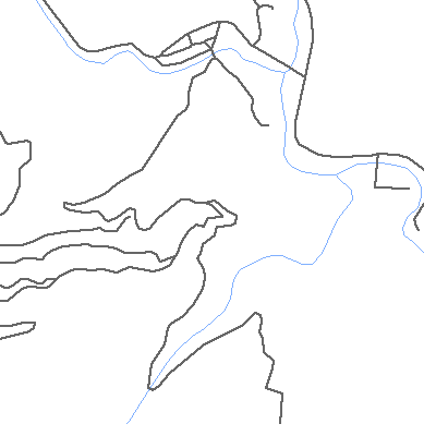 Zip code 98811 close-up map