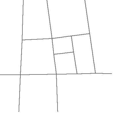 Zip code 54127 close-up map