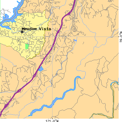 Zip code 95703 close-up map