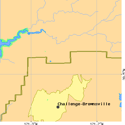 Zip code 95941 close-up map