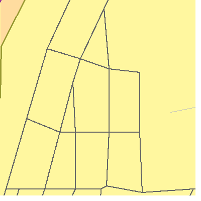 Zip code 80024 close-up map