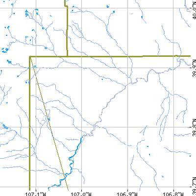 Zip code 80426 close-up map