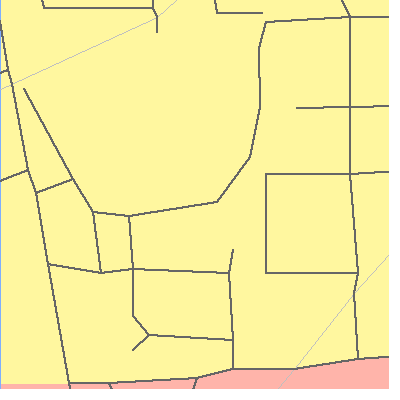 Zip code 36113 close-up map