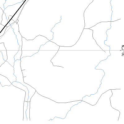 Zip code 32360 close-up map