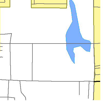 Zip code 32970 close-up map