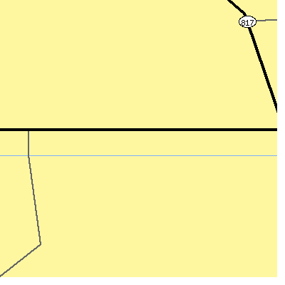 Zip code 33388 close-up map