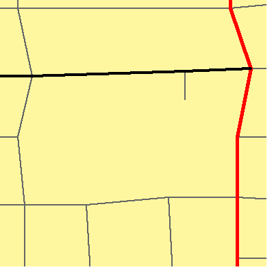 Zip code 33394 close-up map